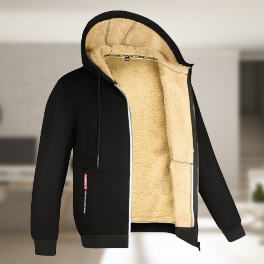 Andrew – Winter Jacket with Fleece Hood