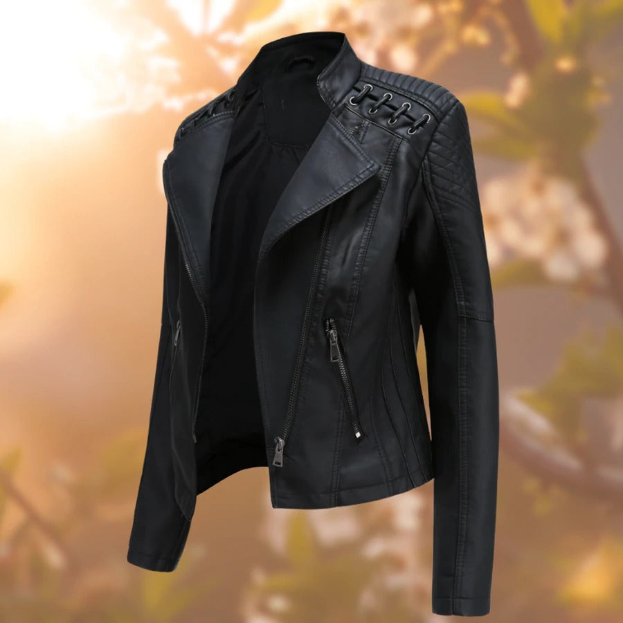 Lara – Classic Leather Jacket