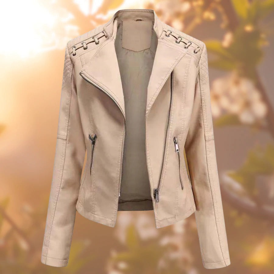 Lara – Classic Leather Jacket