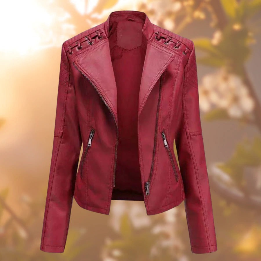 Lara – Classic Leather Jacket