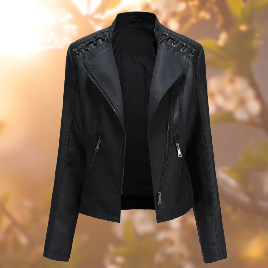 Lara – Classic Leather Jacket