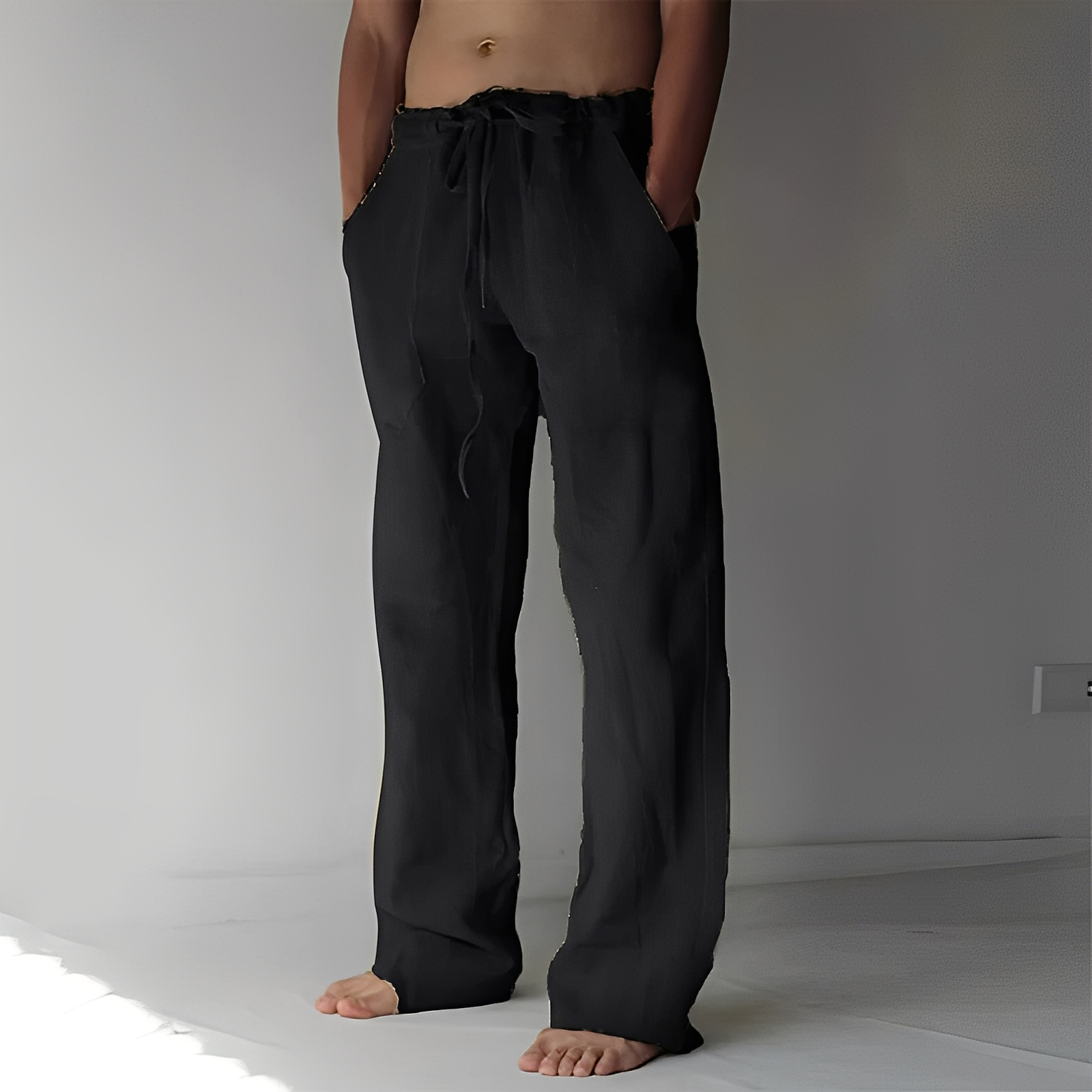 Arthur – Linen Baggy Pants for Men