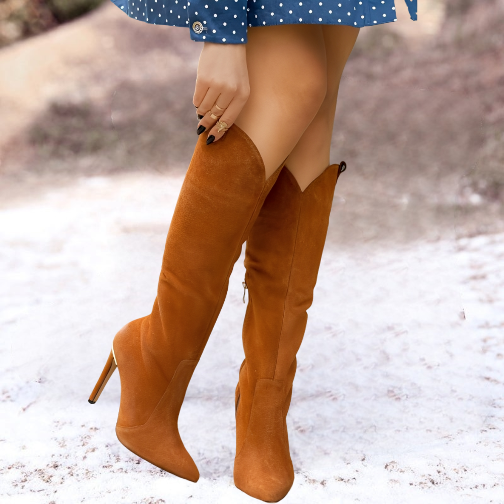 Mylène – Elegant Leather Boots