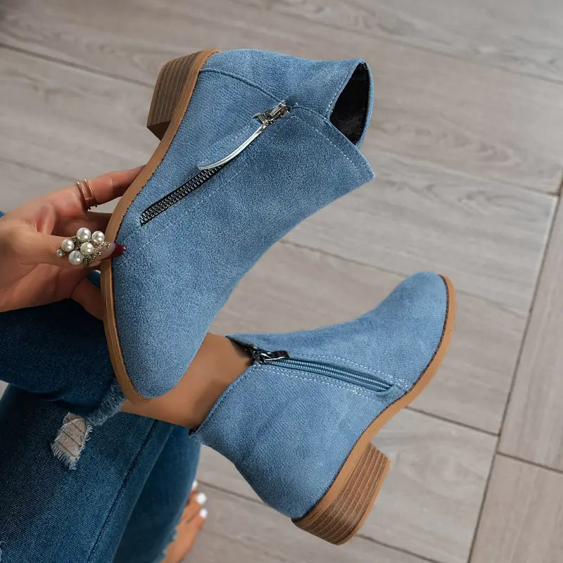 Klara – Zipper Boots