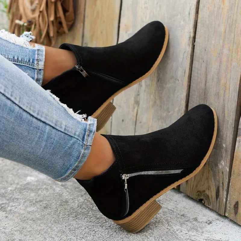 Klara – Zipper Boots