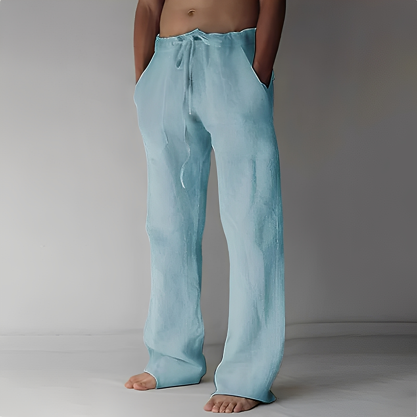 Arthur – Linen Baggy Pants for Men