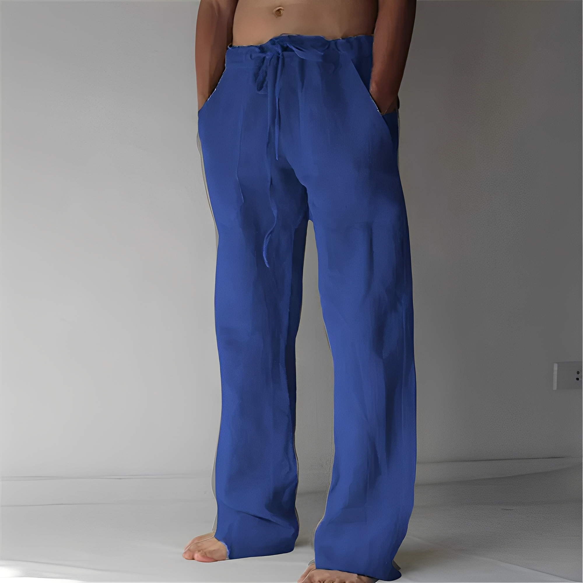 Arthur – Linen Baggy Pants for Men