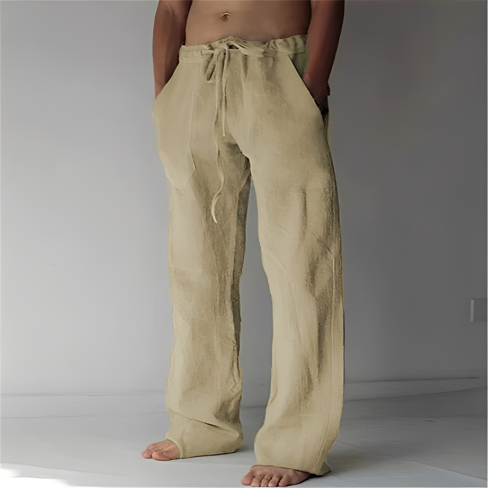 Arthur – Linen Baggy Pants for Men