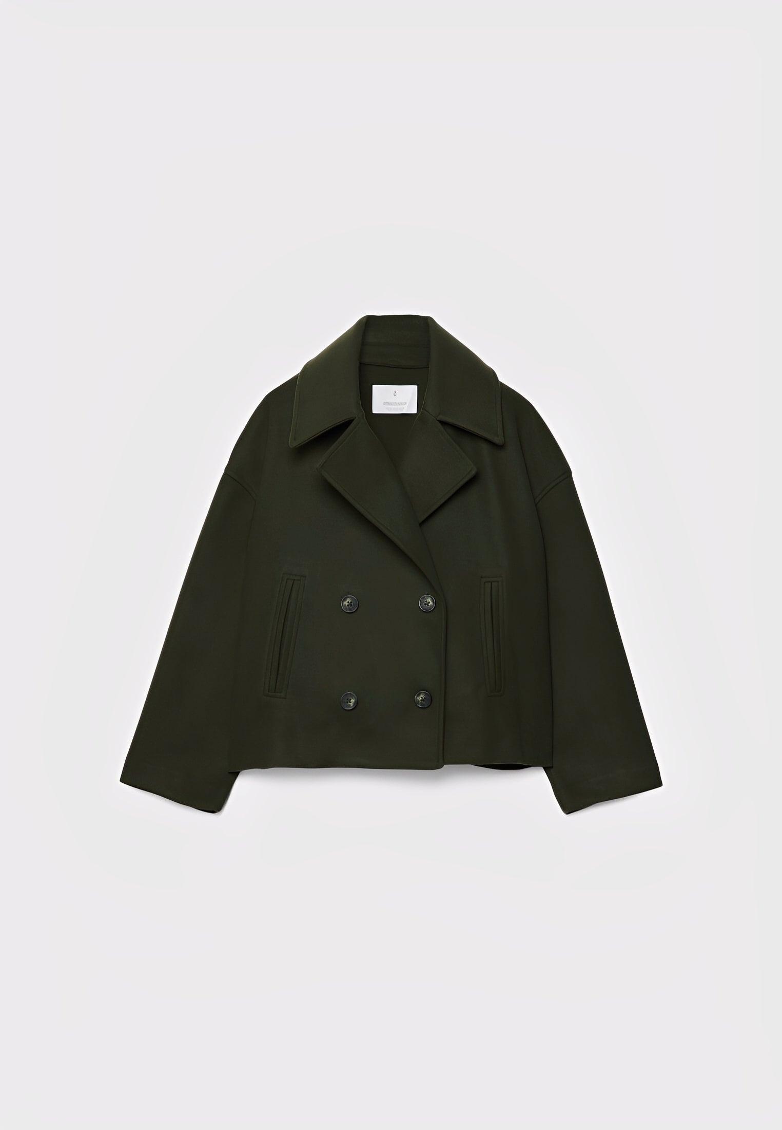 Claire – Elegant Short Double-Breasted Jacket