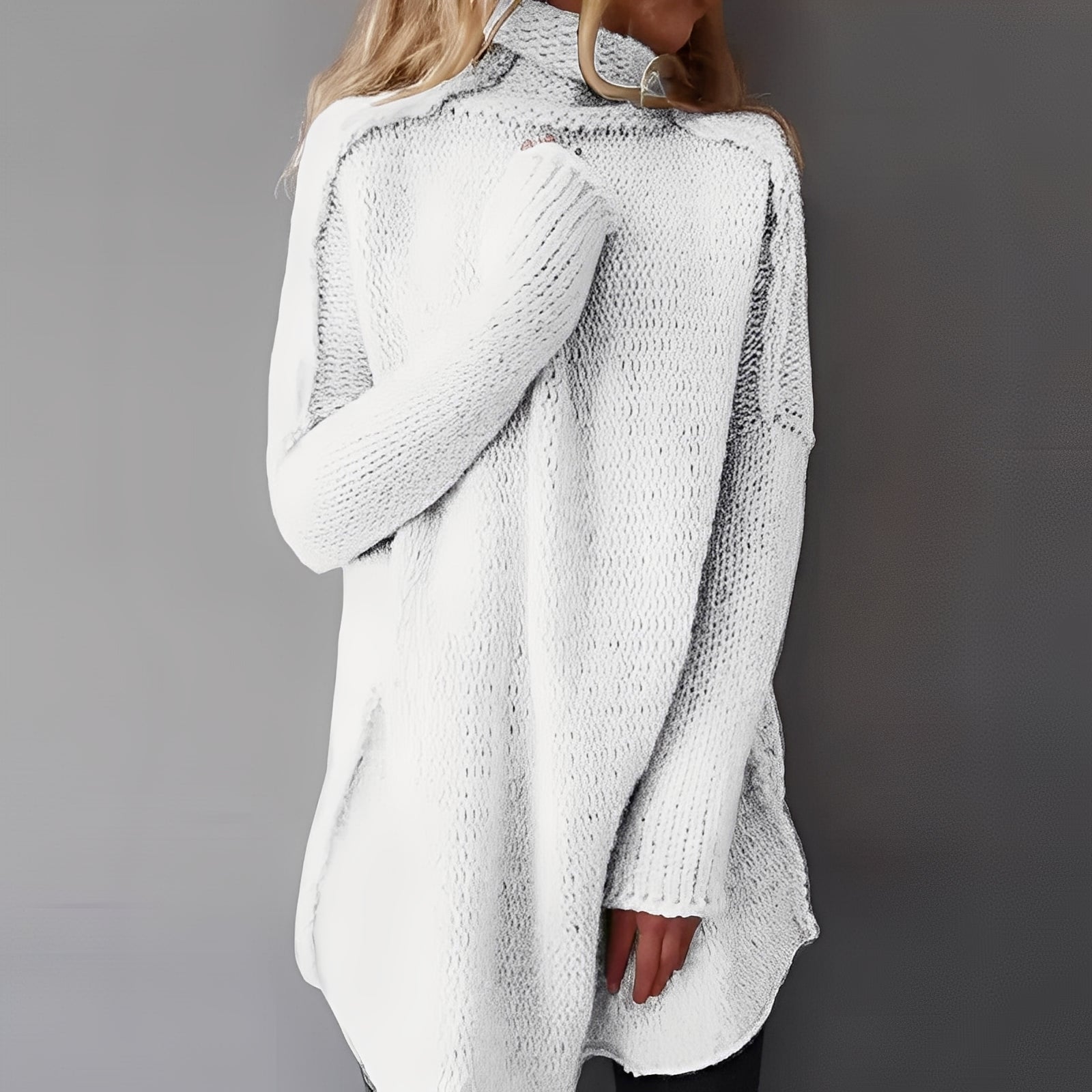 Coreen - Women's casual, loose turtleneck sweater