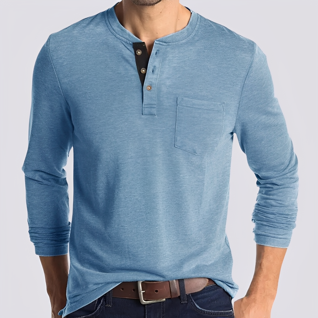 Dashiell - Casual Long Sleeve Shirt for Men