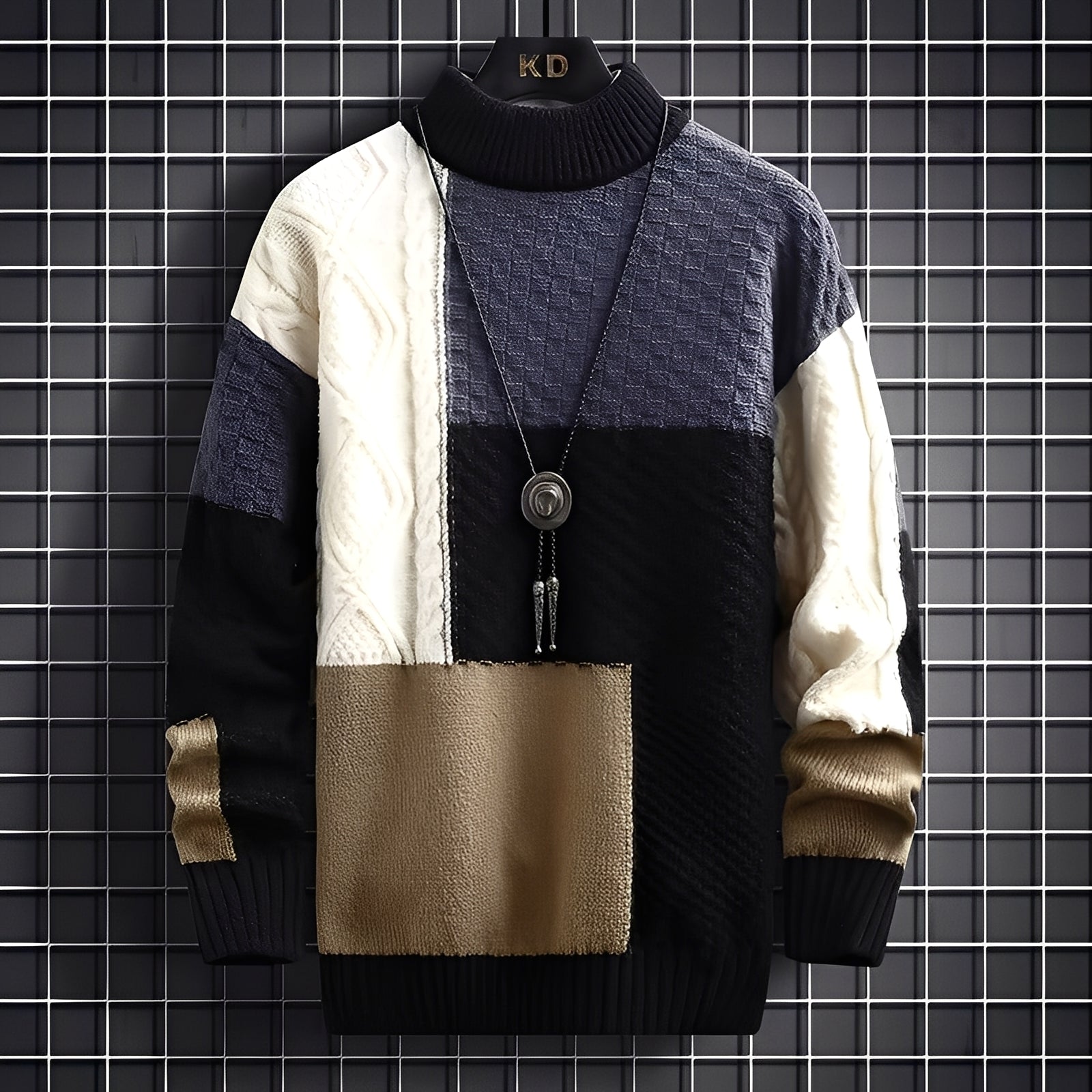Eugene - Fashionable, loose sweater for men