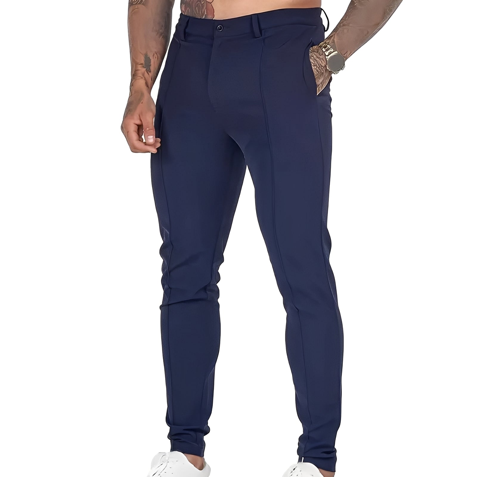 Stuart - Casual Slim-Fit Trousers for Men