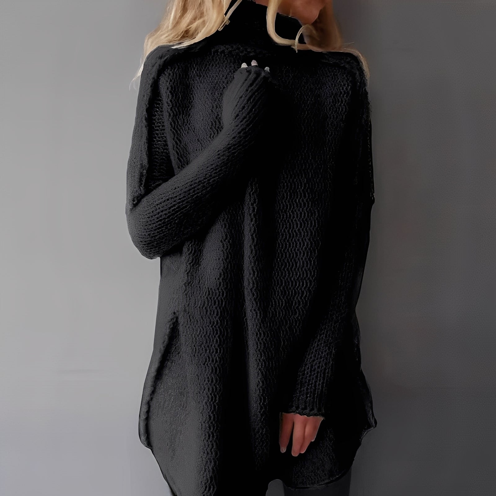 Coreen - Women's casual, loose turtleneck sweater