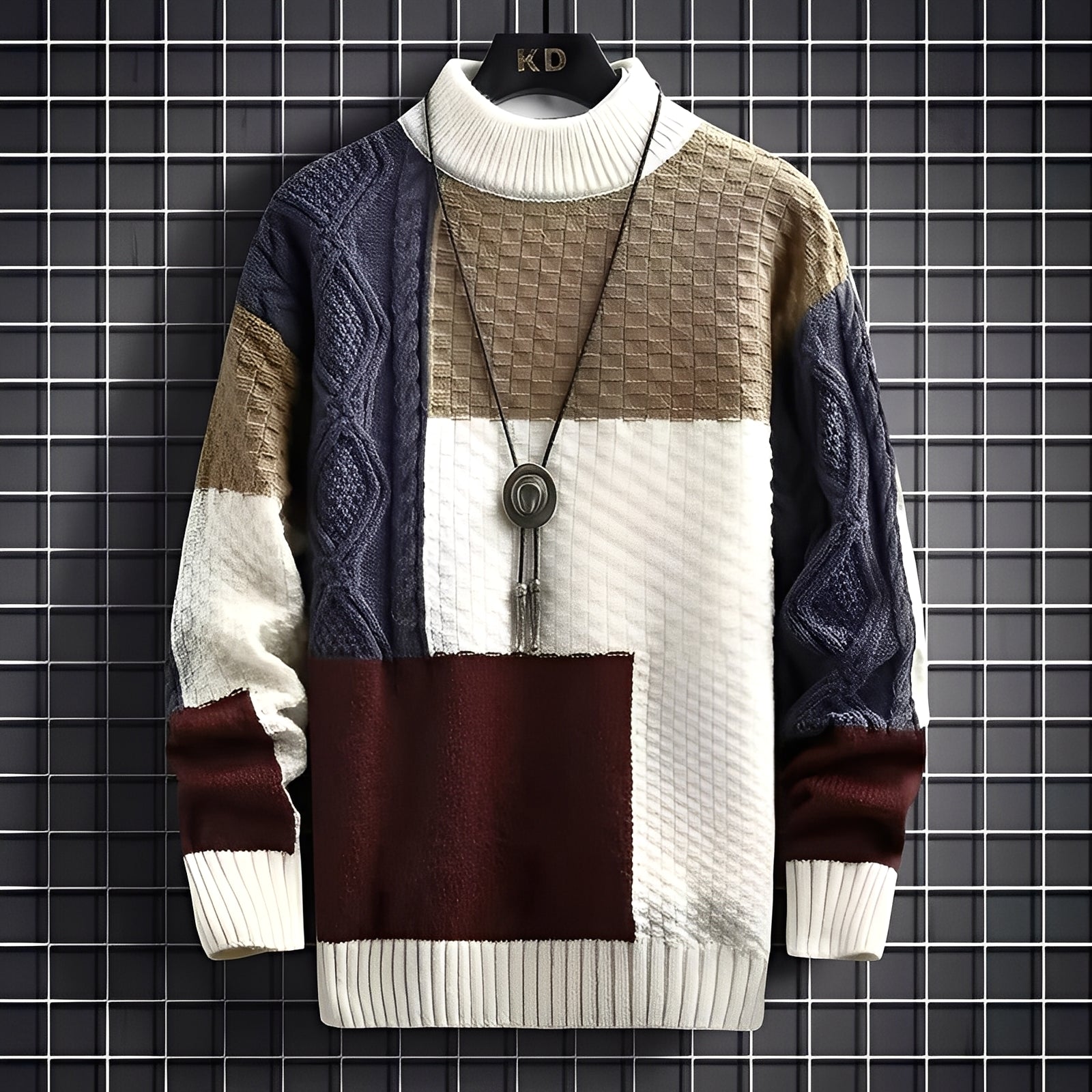 Eugene - Fashionable, loose sweater for men