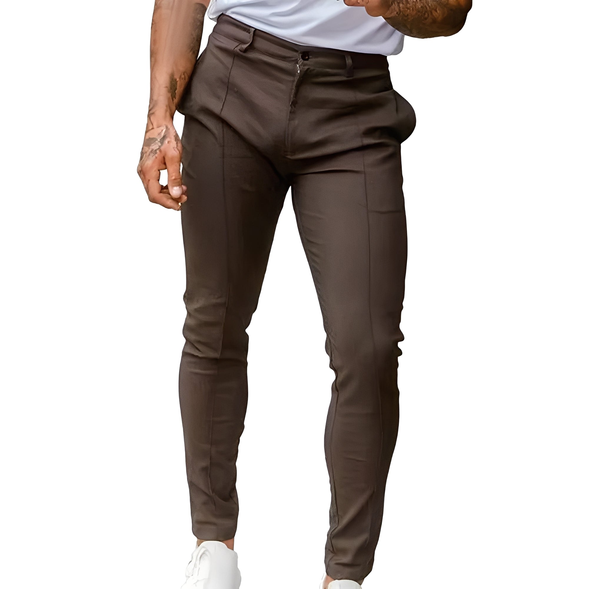 Stuart - Casual Slim-Fit Trousers for Men