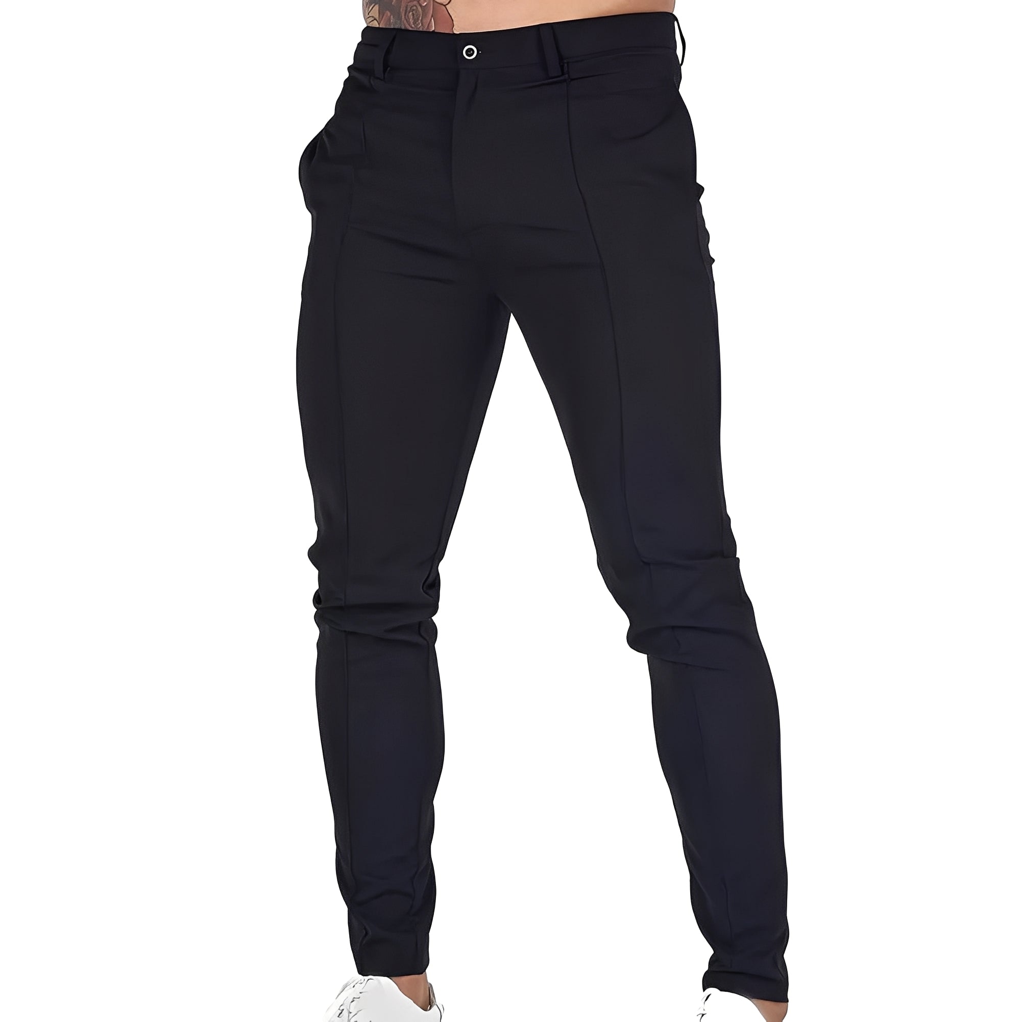 Stuart - Casual Slim-Fit Trousers for Men