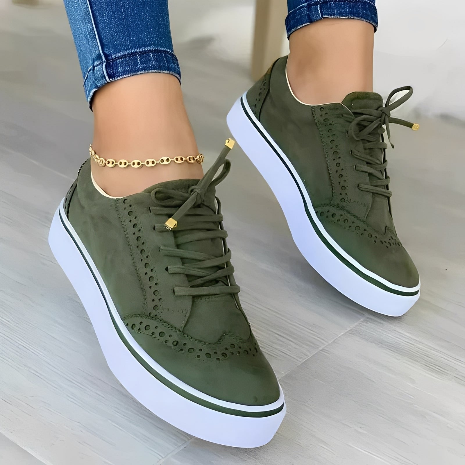 Elfleda - Trendy, Cozy Women's Sneakers