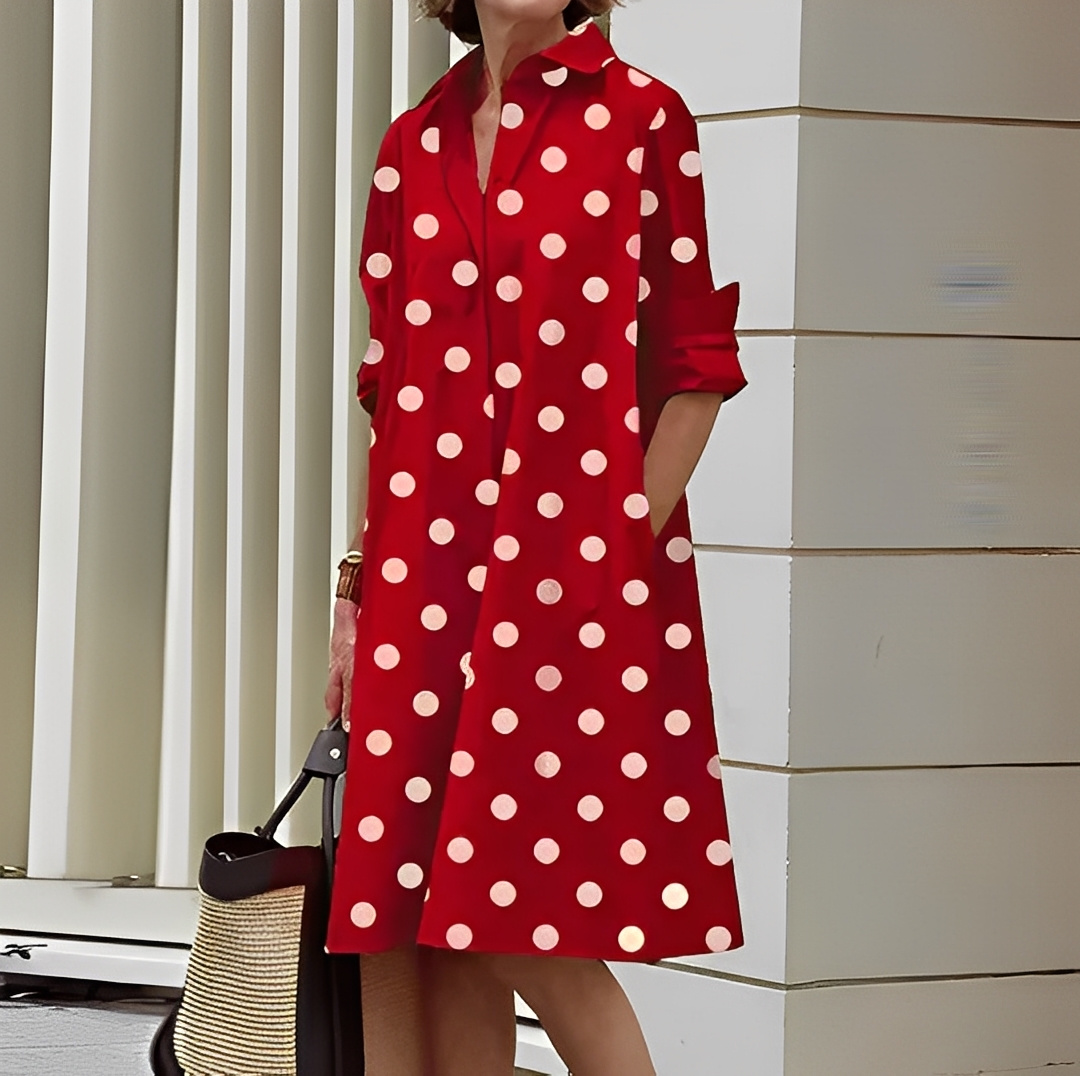 Maeva – Modern Shirt Dress for Women