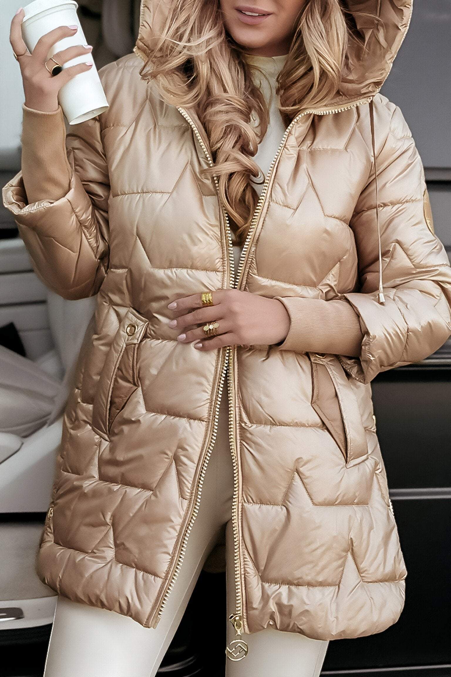 Ausilia – Coat with Hood