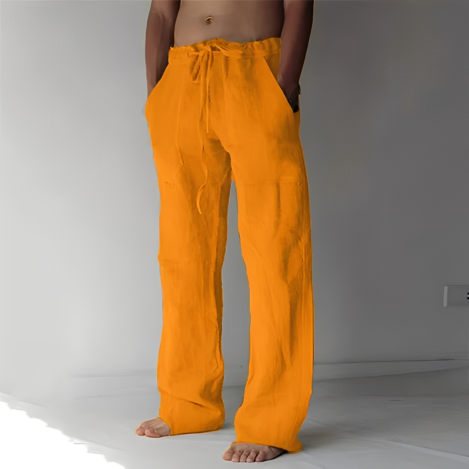 Arthur – Linen Baggy Pants for Men