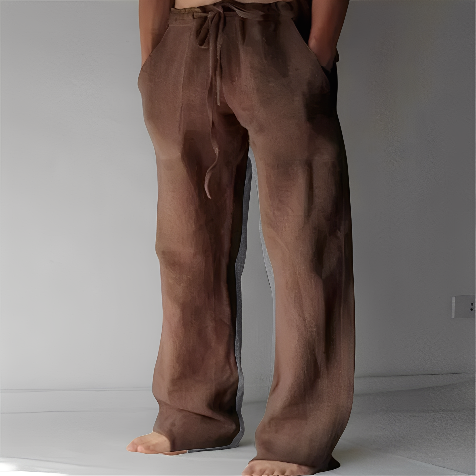 Arthur – Linen Baggy Pants for Men