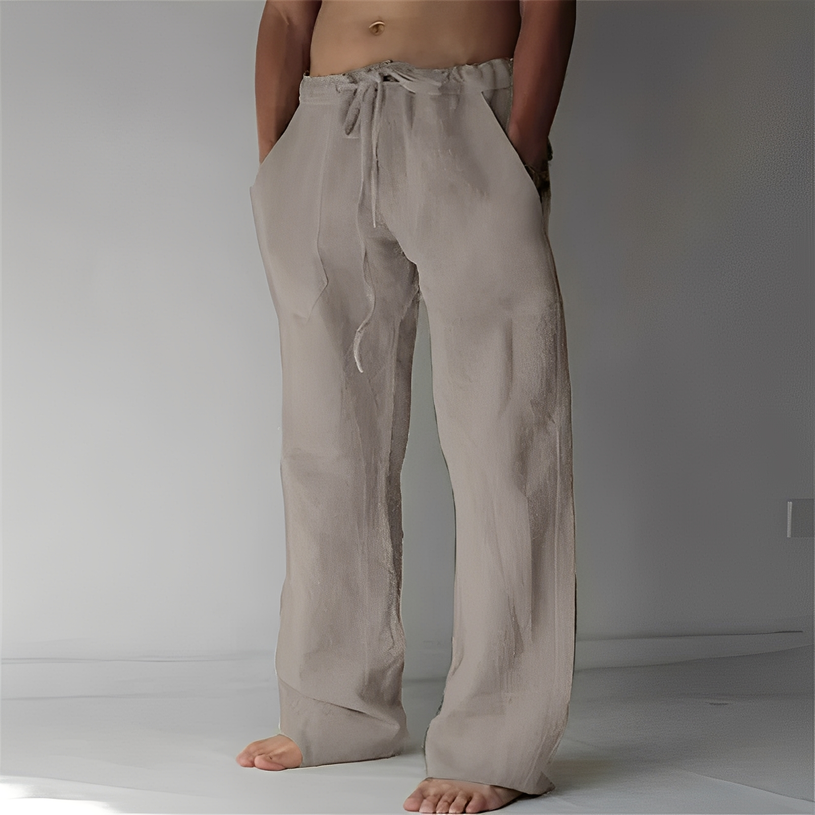 Arthur – Linen Baggy Pants for Men
